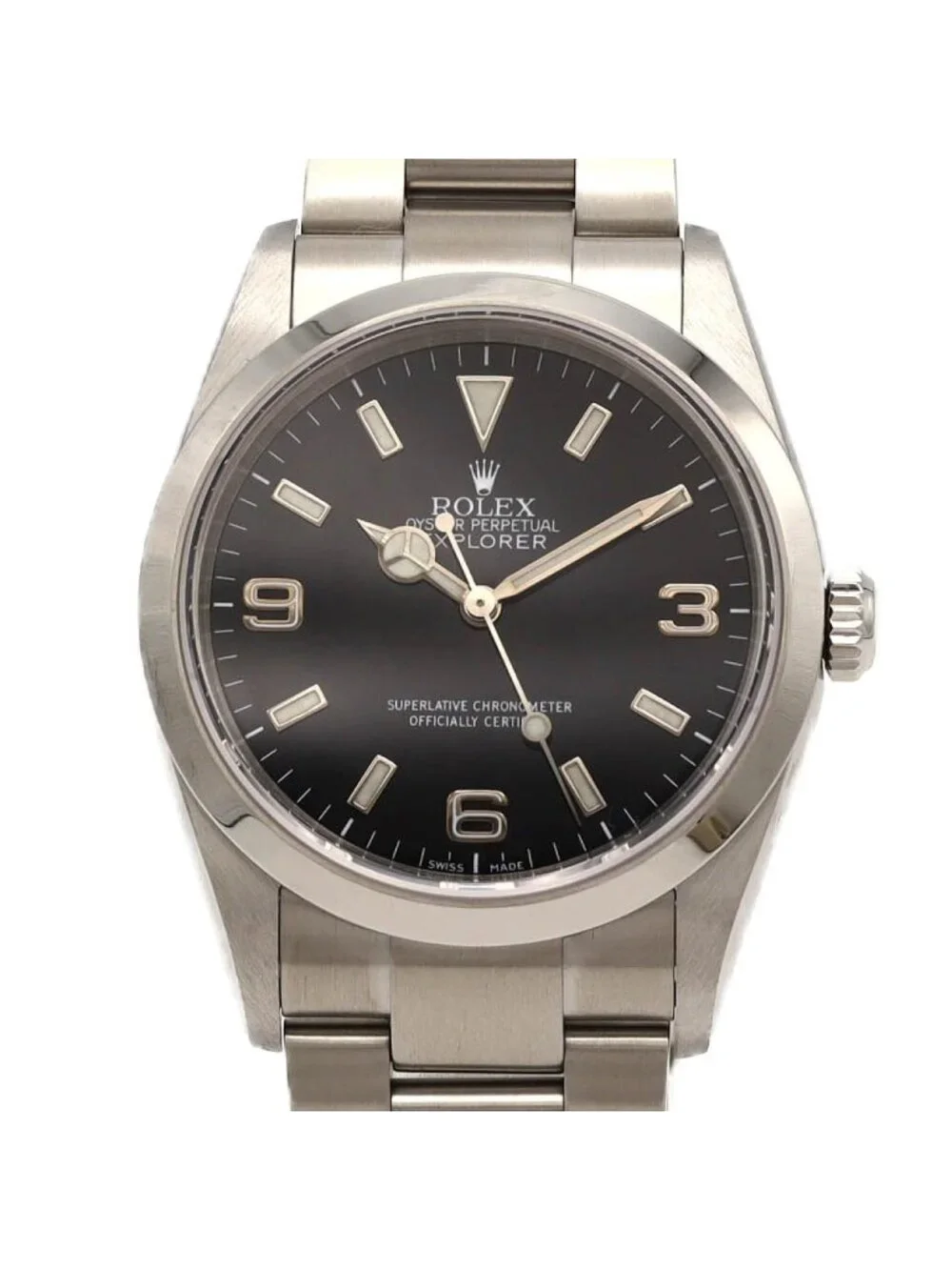 Rolex Explorer I SS Automatic Watch